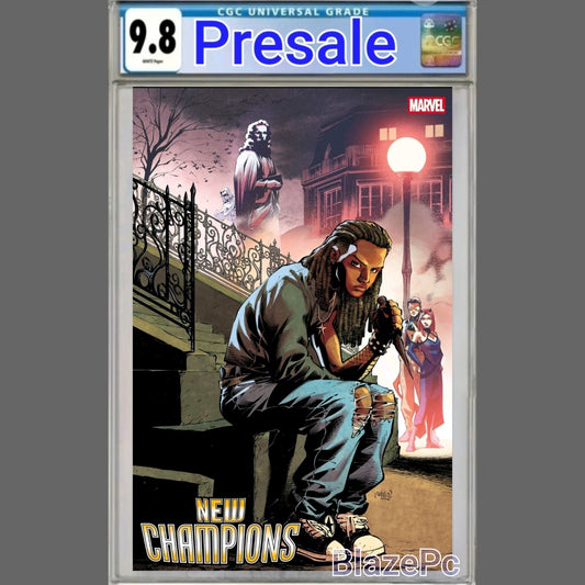 New Champions #7 CGC 9.8 Gleb Melnikov Cover A 1st Print Marvel 2025 PRESALE