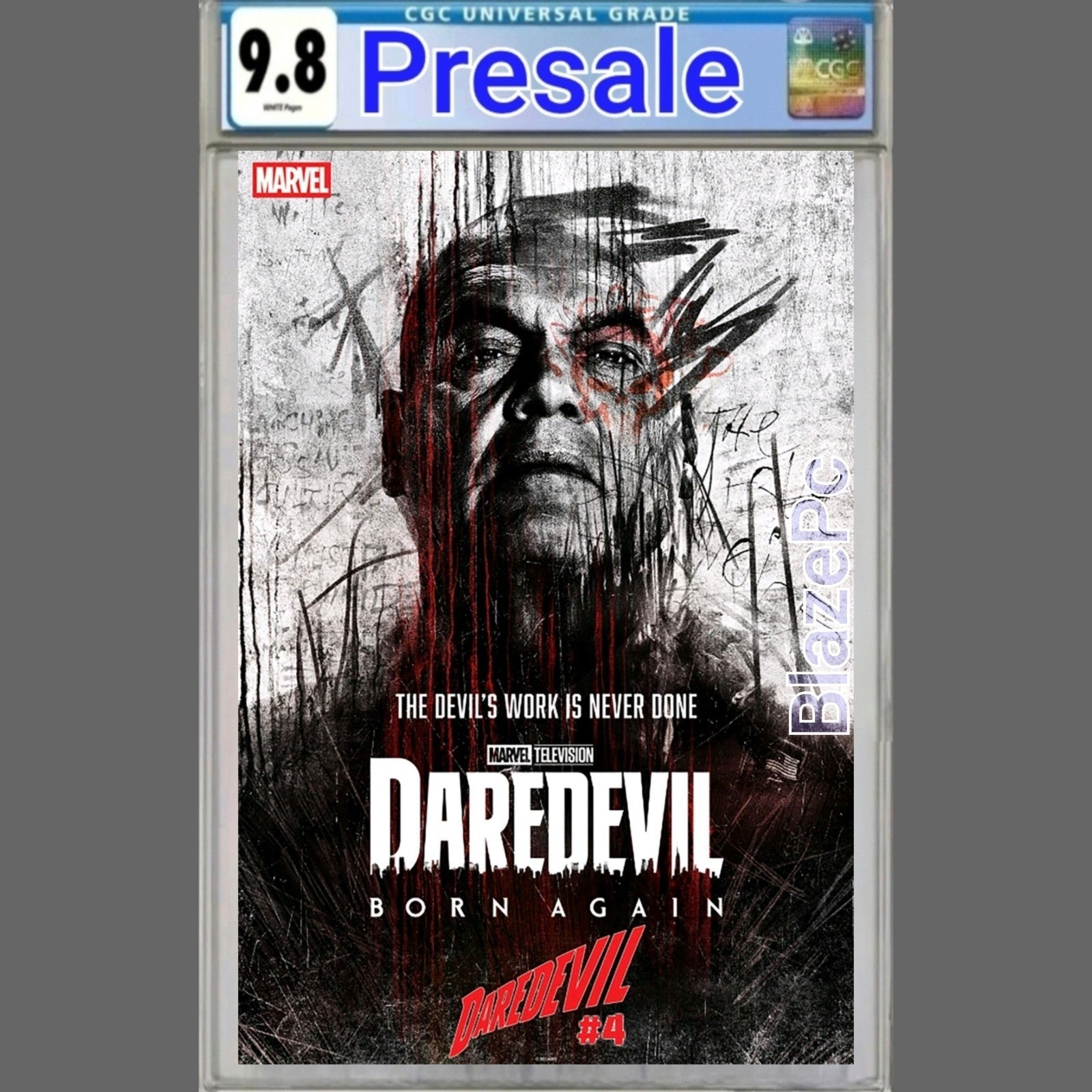Daredevil #4 CGC 9.8 Marvel Television Variant 1st Print Kingpin 2026 PRESALE