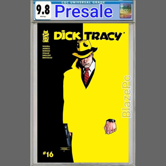 Dick Tracy #16 CGC 9.8 Mahmud Asur Cover B Variant Mad Cave 2026 PRESALE