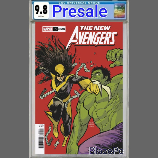 New Avengers #3 CGC 9.8 1:25 Rickie Yagawa Variant 2025 PRESALE