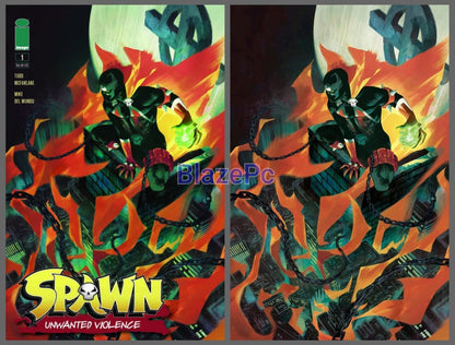 Spawn Unwanted Violence #1 Cover A B Variant Set Options Image Comics 2023 NM