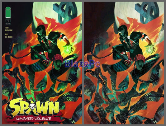 Spawn Unwanted Violence #1 Cover A B Variant Set Options Image Comics 2023 NM