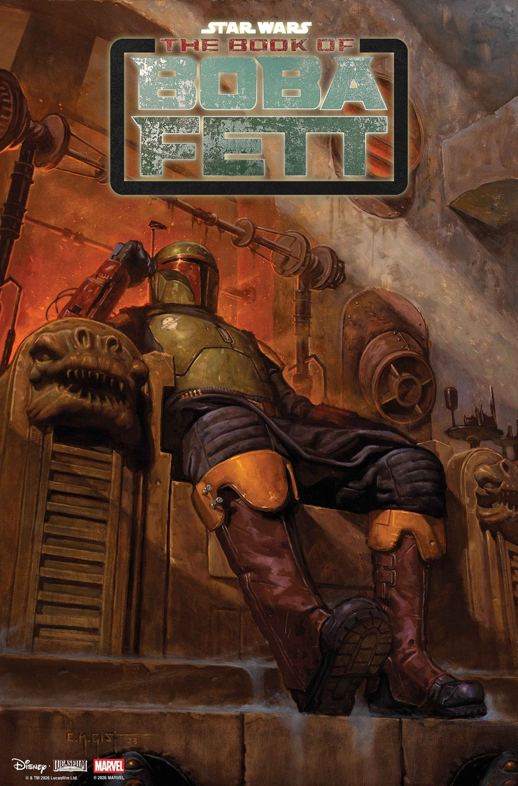Star Wars The Book of Boba Fett #1 Cover A B C D Variant Set Options Presale 9/9