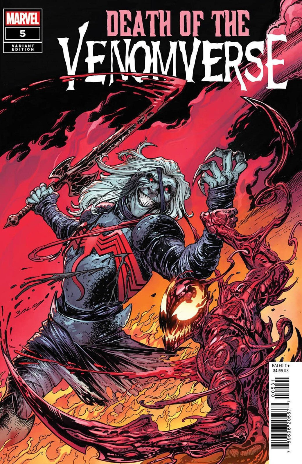 Death of the Venomverse #5 Cover A B C D E Variant Set or 1:10 Options 2023 NM