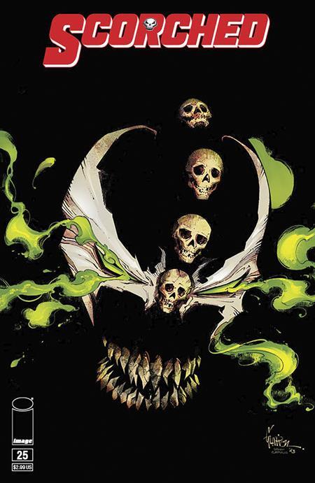 The Scorched #25 Cover A B Variant Set Options Spawn Image 2024 NM