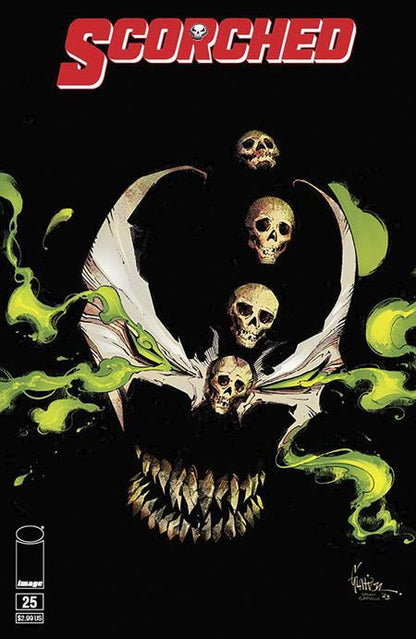 The Scorched #25 Cover A B Variant Set Options Spawn Image 2024 NM
