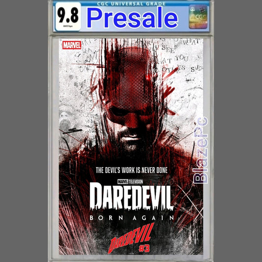 Daredevil #3 CGC 9.8 Marvel Television Variant 1st Print 2026 PRESALE