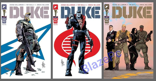 Duke #1 2nd Print Cover A B C Variant Set Options Image 2024 GI Joe NM