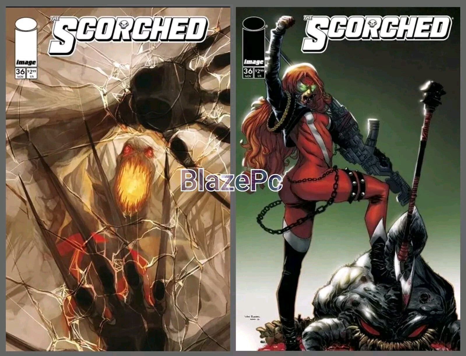 Spawn Scorched #36 Cover A B Variant Set Options Image Comics 2024 NM