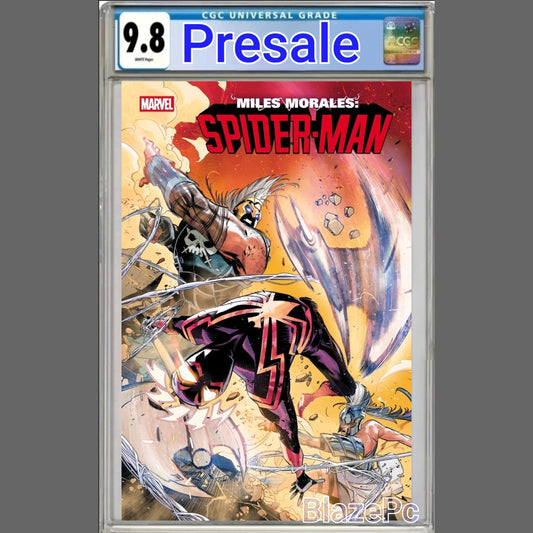 Miles Morales Spider-Man #33 CGC 9.8 Cover A Vicentini Ziglar 2025 PRESALE