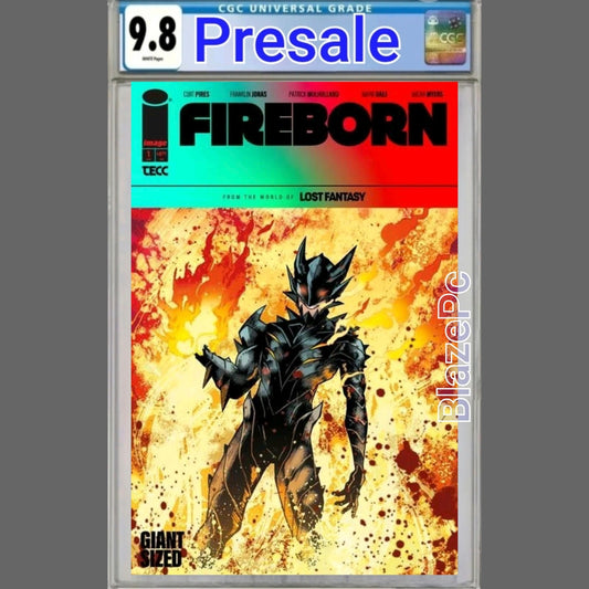 Fireborn #1 CGC 9.8 Cover A Mulholland Image Comics 1st Print 2026 PRESALE