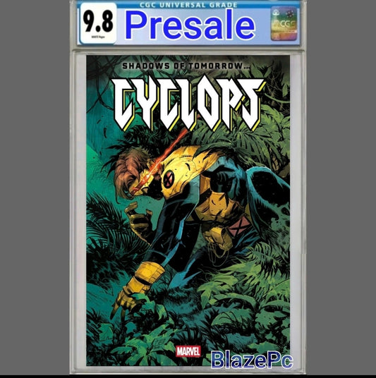 Cyclops #1 CGC 9.8 Cover A Federico Vicentini Marvel 2026 PRESALE