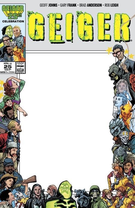 Geiger #25 Cover A B C D  E F Variant Set Options Johns Frank Image Presale 9/30