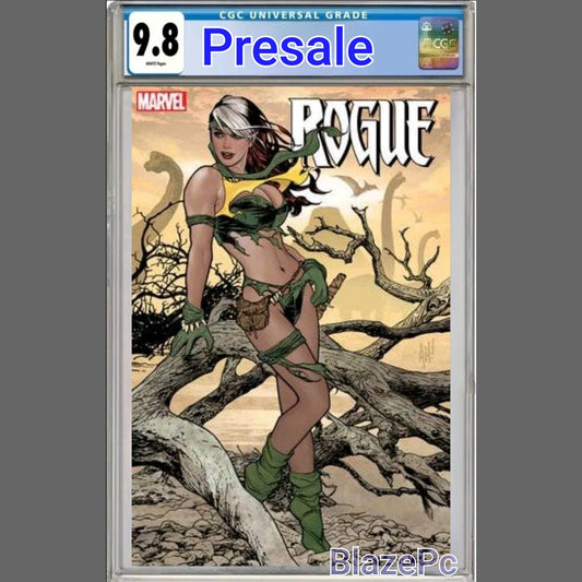 Rogue the Savage Land #1 CGC 9.8 Adam Hughes FOIL Variant 2025 PRESALE