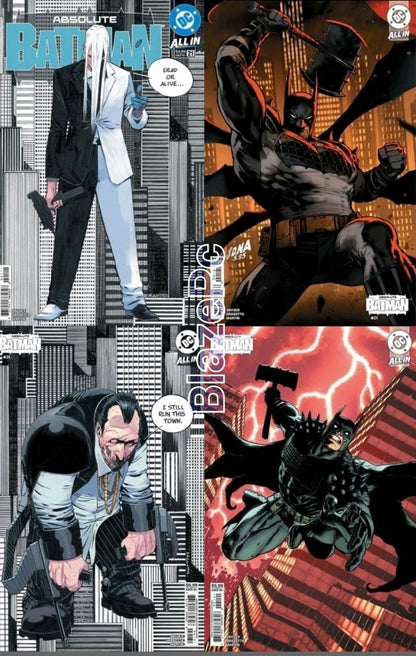 Absolute Batman #21 Cover A B C D Variant Set or 1:25 Options DC Presale 6/17
