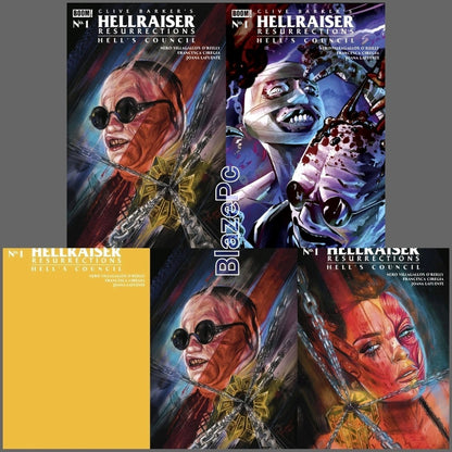 Hellraiser Resurrections Hells Council #1 A B C F G Variant Options Presale 9/23