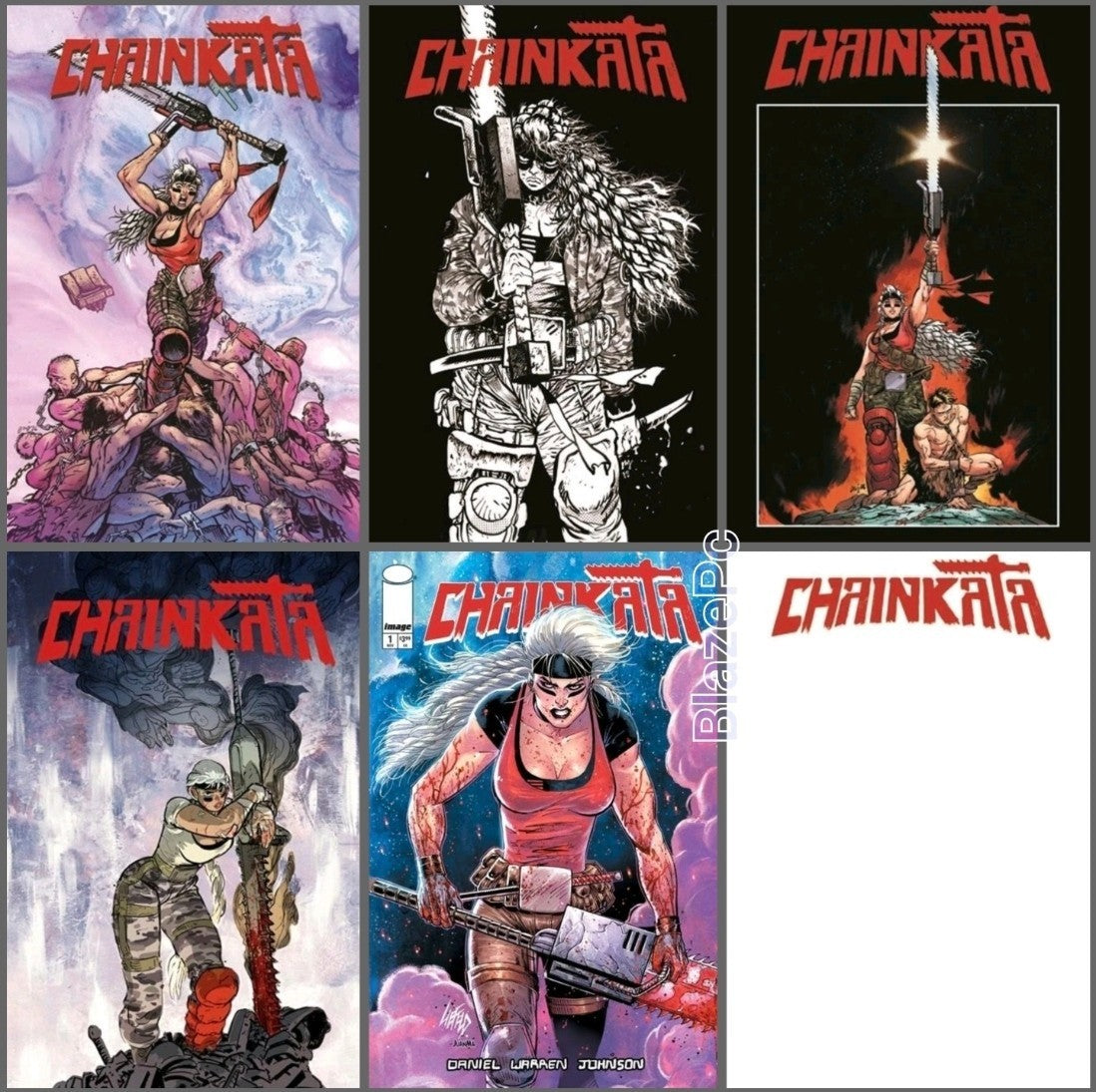 Chainkata #1 Cover A B C D E F Variant Set Options Image Comics Presale 11/18