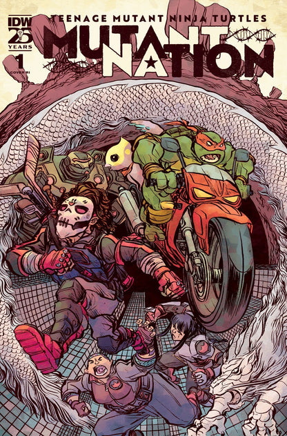 TMNT Mutant Nation #1 Cover A B C D Variant Set or 1:10 Option 2024 NM