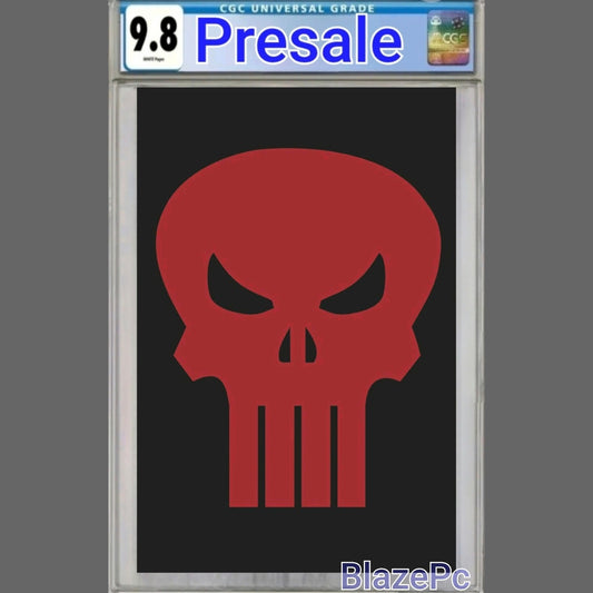 Punisher Red Band #1 CGC 9.8 2nd Print Logo Variant Marvel 2025 PRESALE