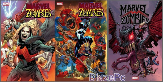 Marvel Zombies Red Band #5 Cover A B C Variant Set Options 2026 Presale 1/28