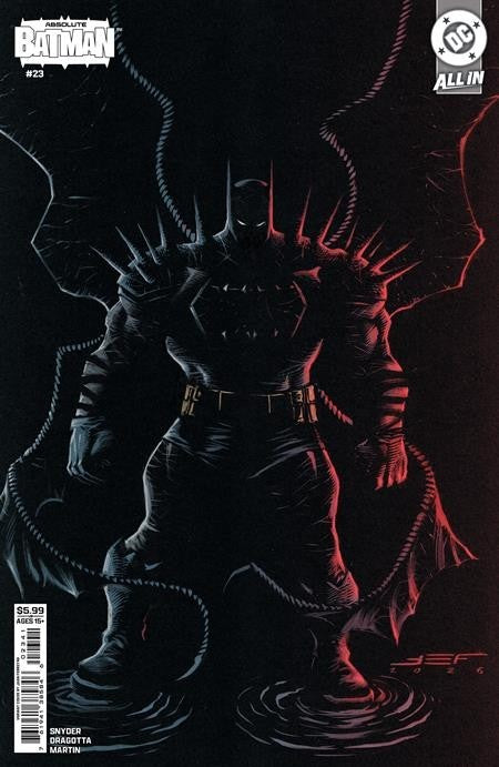 Absolute Batman #23 Cover A B C D E Variant Set or 1:25 Options DC Presale 8/12