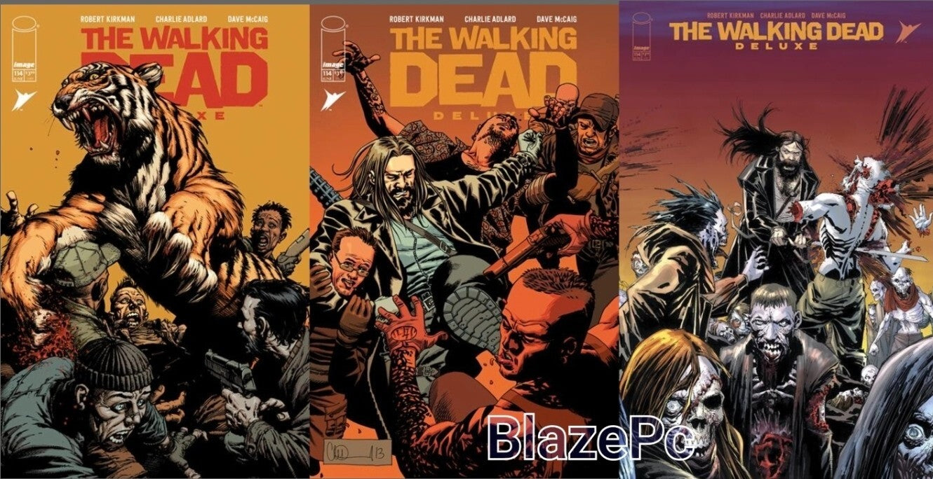 Walking Dead Deluxe #114 Cover A B C Variant Set Option Image 2025 NM