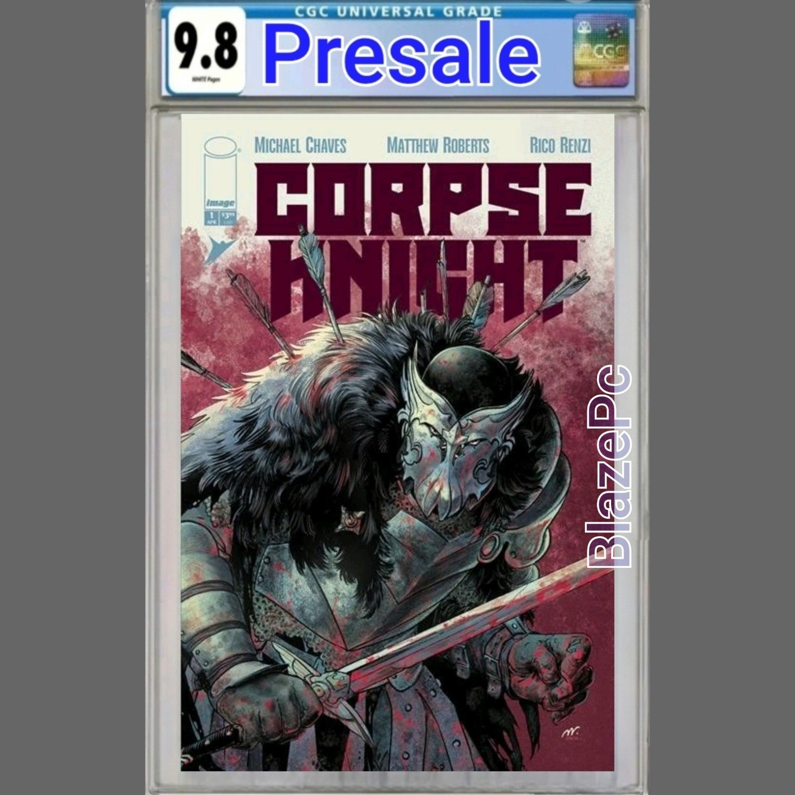 Corpse Knight #1 CGC 9.8 Cover A Roberts 1st Print Image Comics 2026 PRESALE