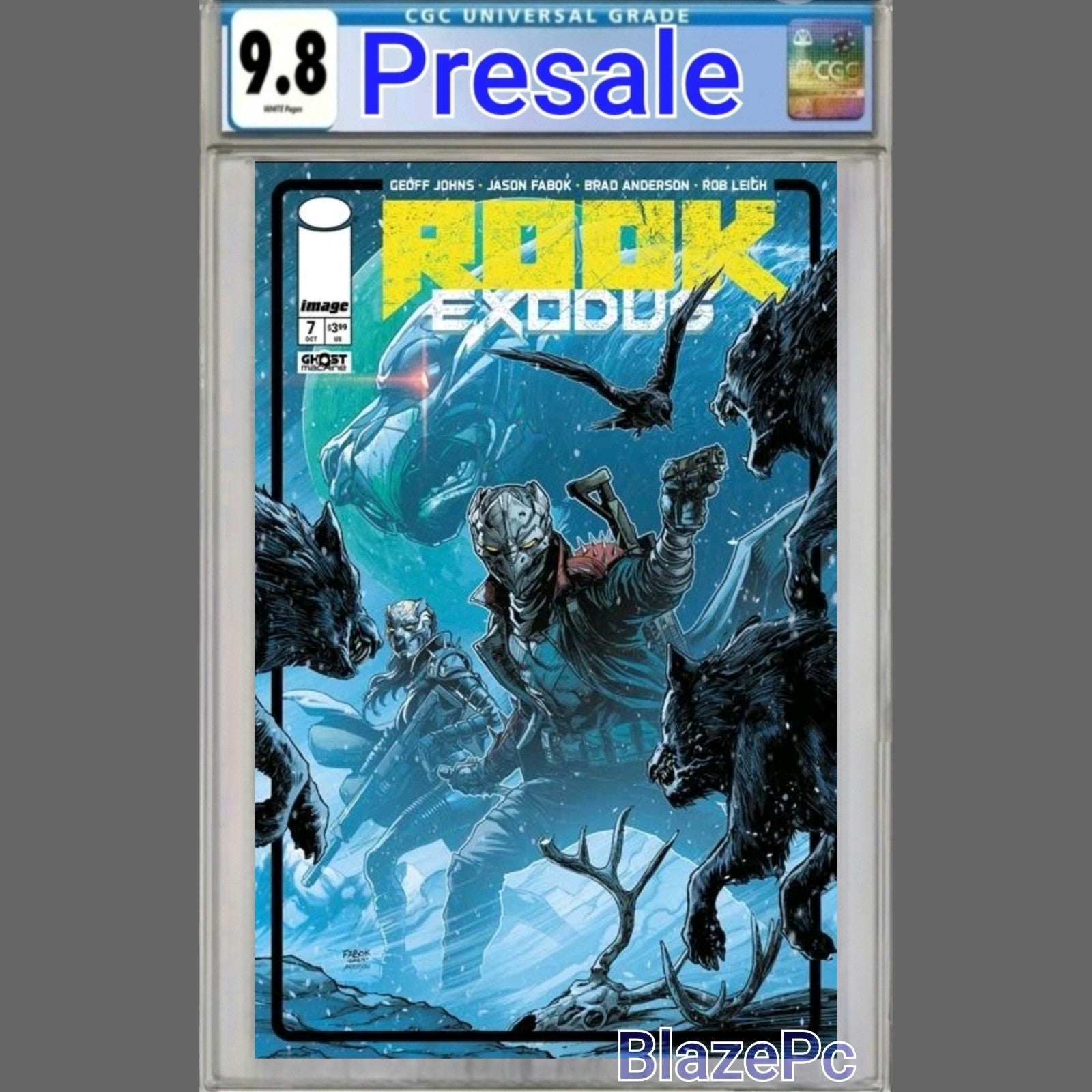 Rook Exodus #1 CGC 9.8 Cover A Fabok & Anderson Image Comics 2025 PRESALE