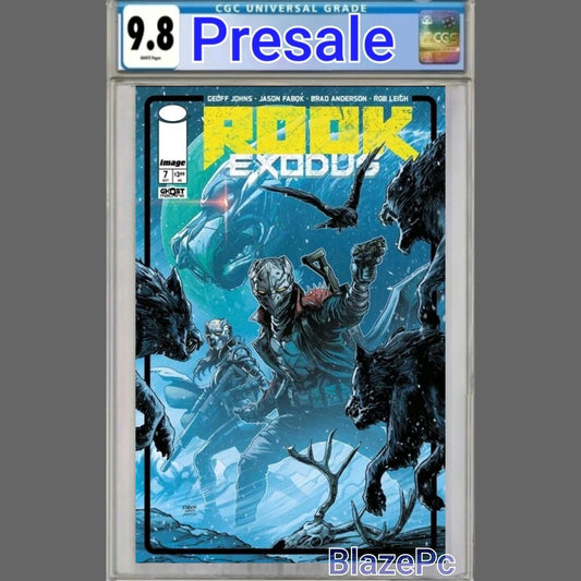 Rook Exodus #1 CGC 9.8 Cover A Fabok & Anderson Image Comics 2025 PRESALE