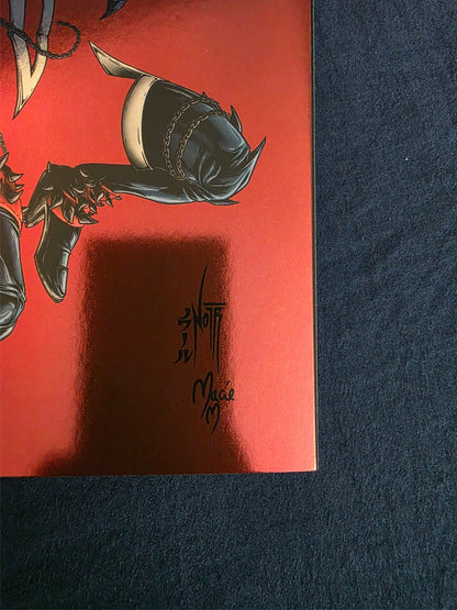 Scorched #51 1:50 Incentive Jordan Noir Foil Virgin Cover C Variant See Pics NM