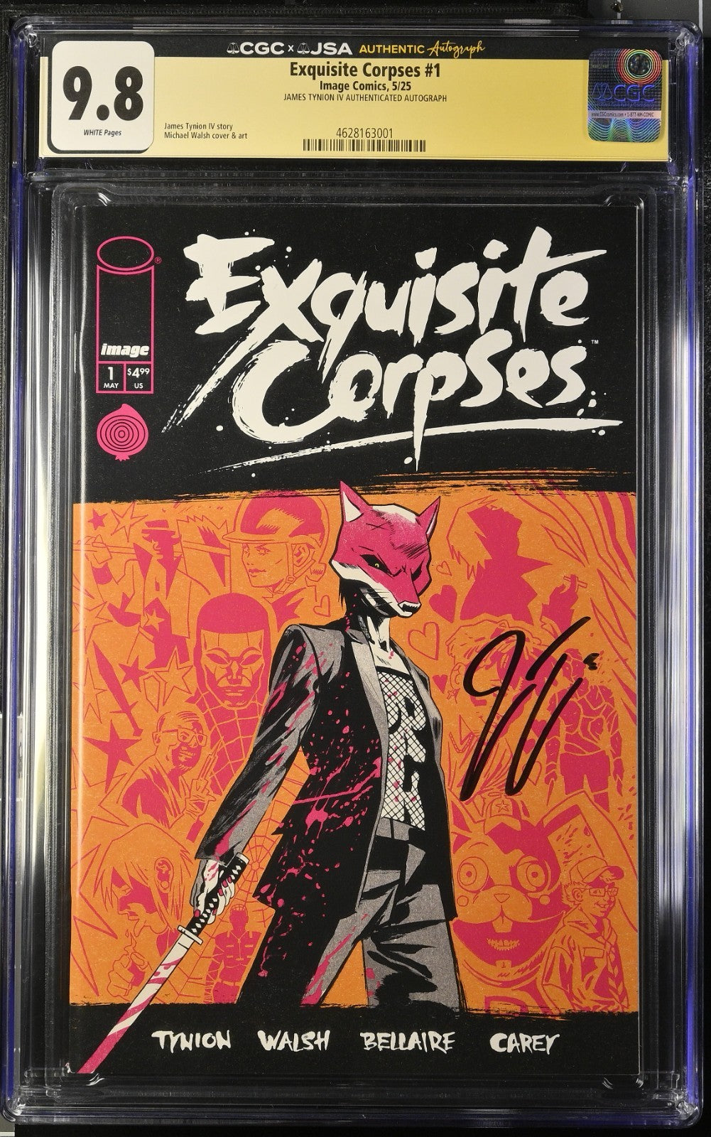 Exquisite Corpses #1 CGC 9.8 SS JSA Signed by Tynion 1st Print Image Comics 2025