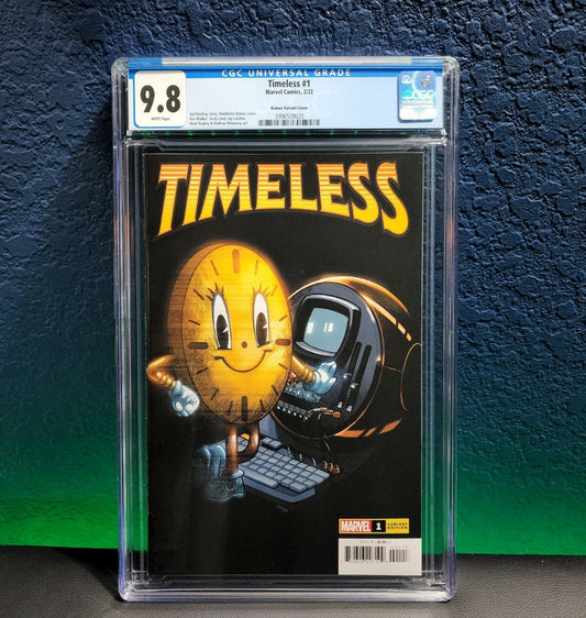 Timeless #1 CGC 9.8 Ramos Miss Minutes Variant 1st Print Loki Marvel Disney+ 
