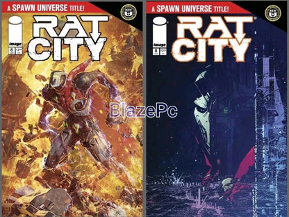 Rat City #8 Cover A B Variant Set Options Spawn Image Comics 2024 NM
