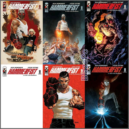 Hammerfist #1 Cover A B C D E F Variant Set Options Image Comics Presale 8/26