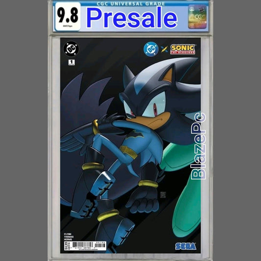 DC X Sonic The Hedgehog #1 CGC 9.8 6th Print Deegeemin Connect Variant PRESALE
