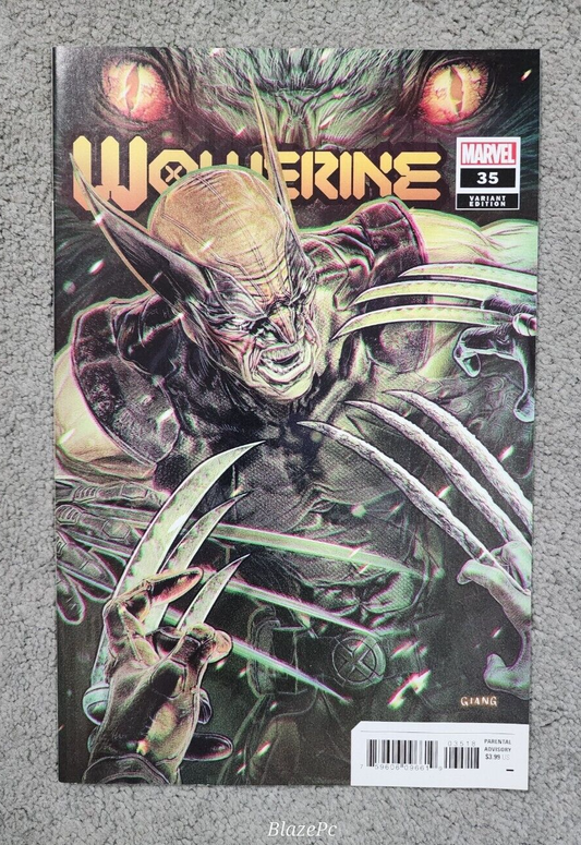 Wolverine #35 1:25 John Giang Incentive Variant Percy Marvel 2023 NM