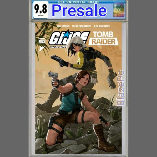 GI Joe A Real American Hero Tomb Raider #1 CGC 9.8 1:50 Leirix Li Var PRESALE