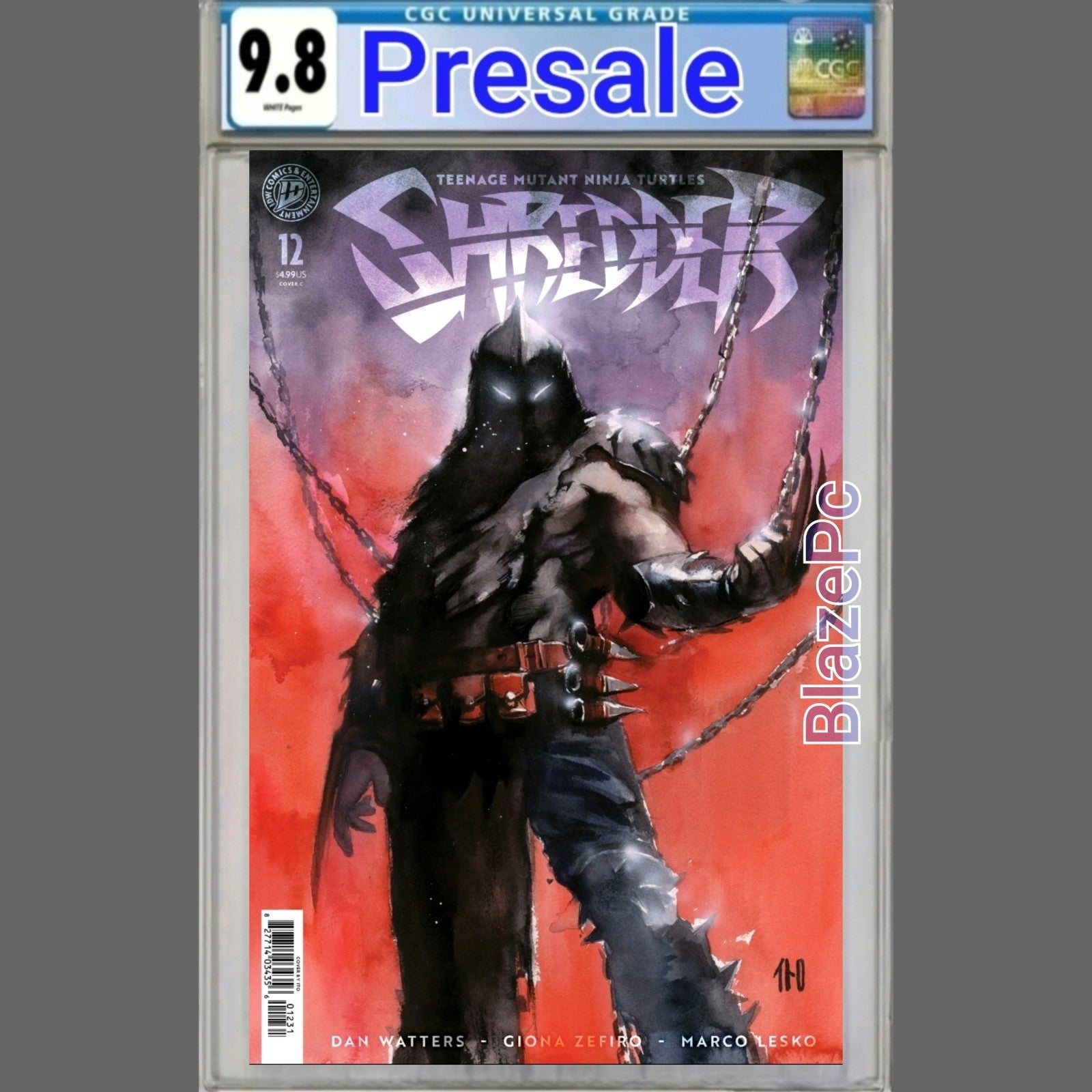 Teenage Mutant Ninja Turtles: Shredder #12 CGC 9.8 Ito Cover C Variant PRESALE