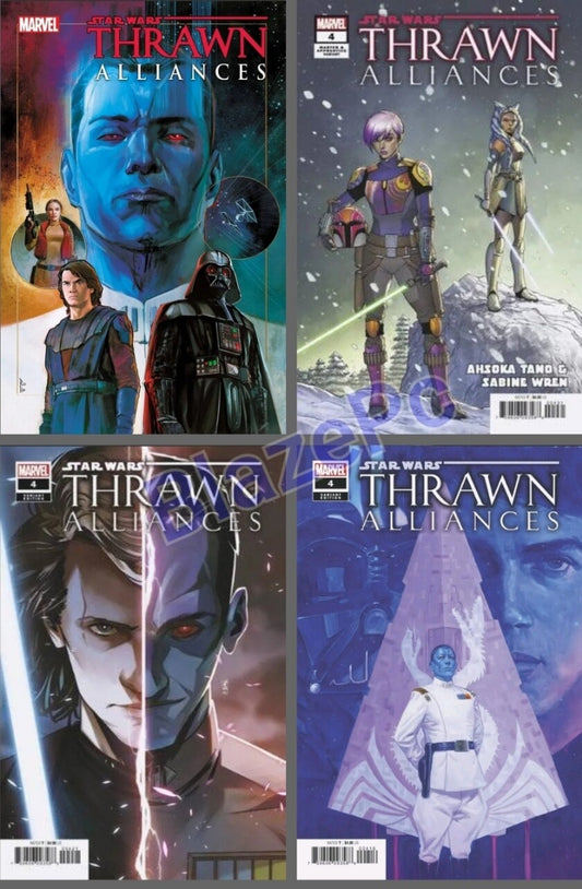 Star Wars Thrawn Alliances #4 Cover A B C Variant Set or 1:25 Options 2024 NM