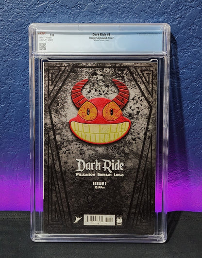 Dark Ride #1 CGC 9.8 Whalen Thank You One Per Variant Disney Homage Image 2022