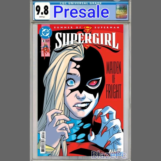 Supergirl #3 CGC 9.8 Sophie Campbell Cover A 1st Print Satan Girl 2025 PRESALE