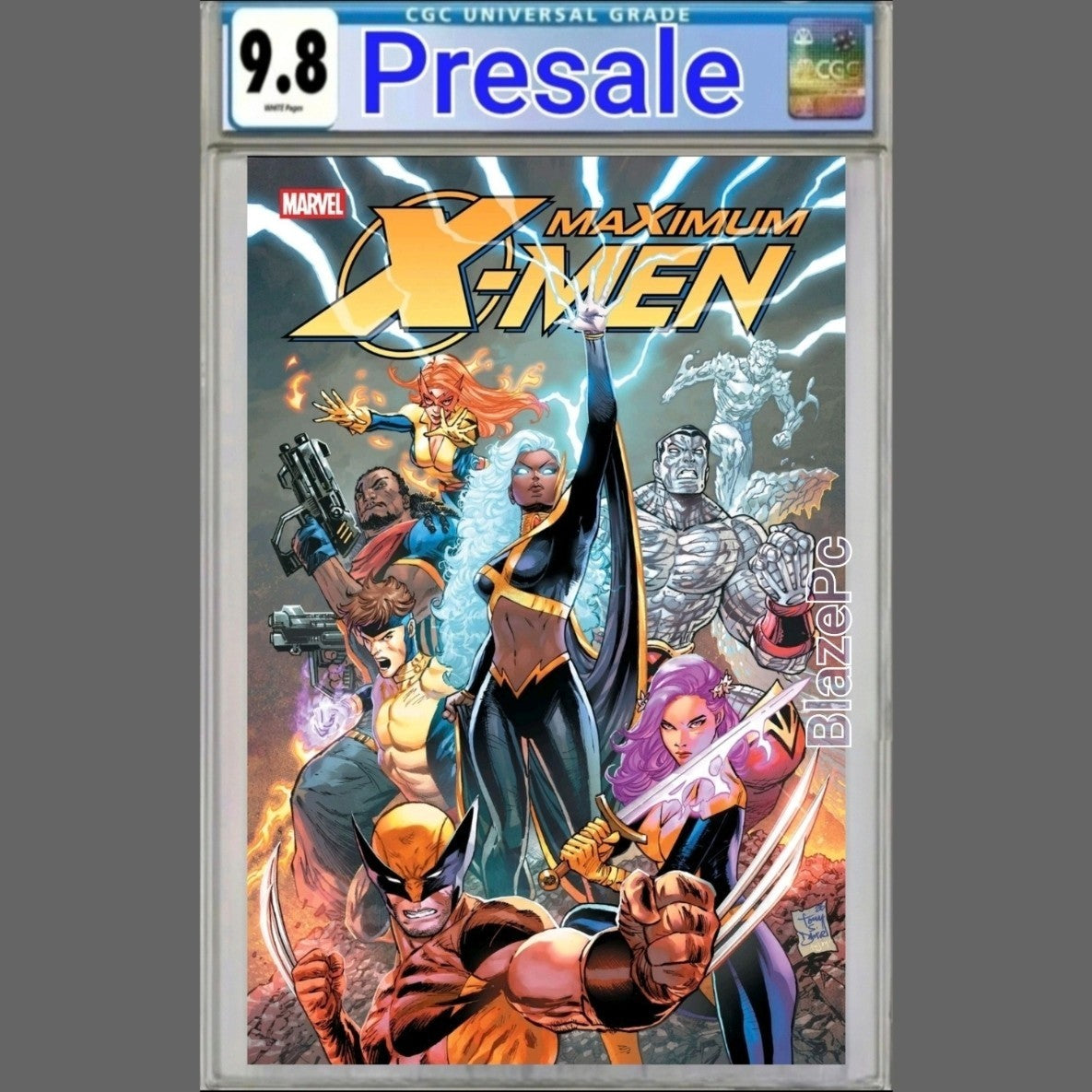 Maximum X-Men #1 CGC 9.8 Cover A Tony Daniel Marvel Comics 2026 PRESALE