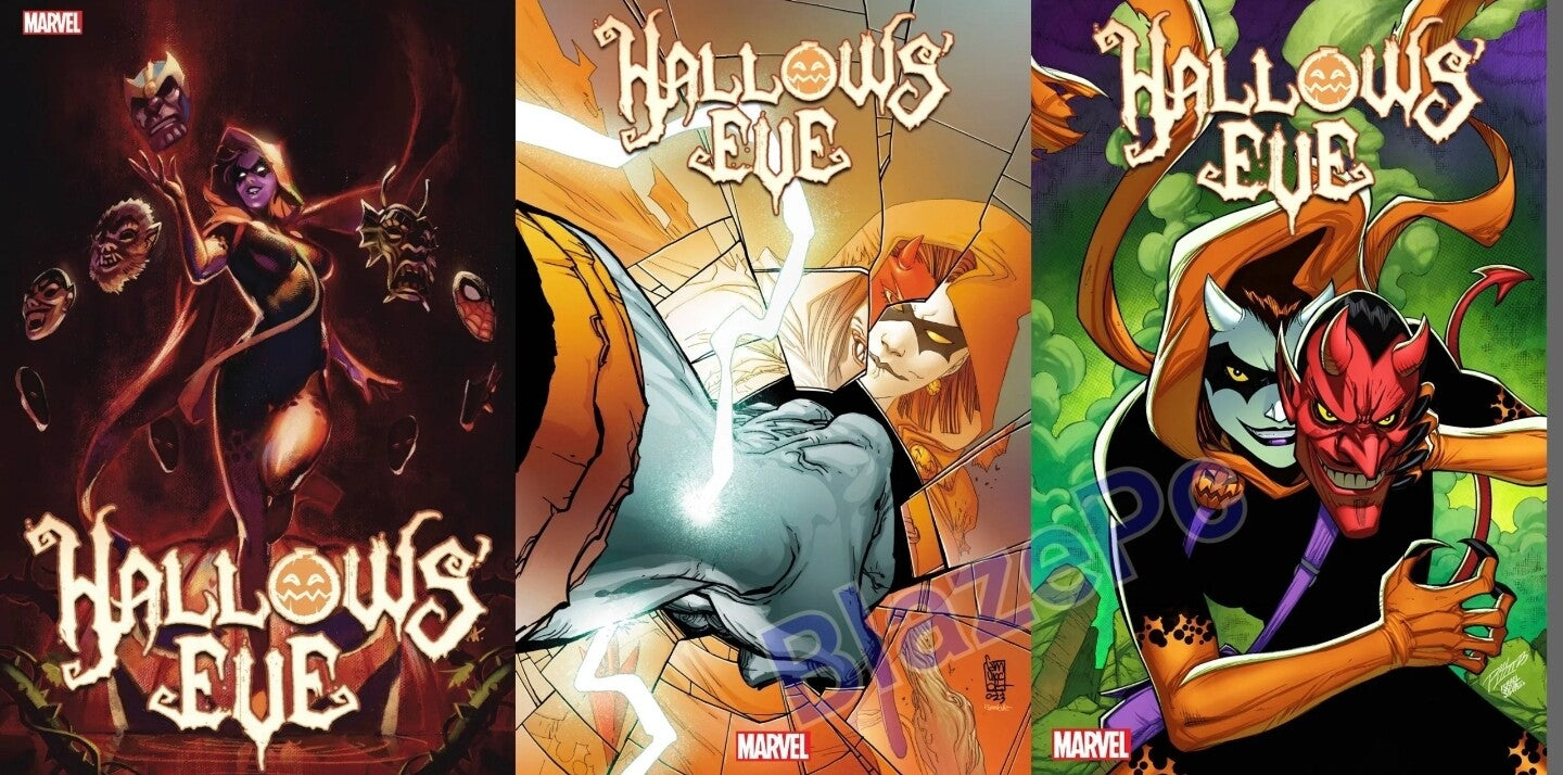 Hallows Eve The Big Night #1 Cover A B C Variant Set Options Marvel 2023 NM