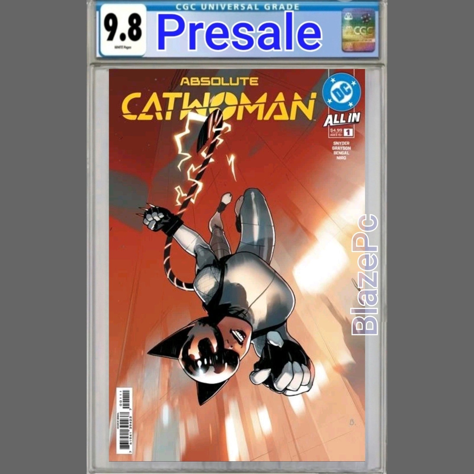Absolute Catwoman #1 CGC 9.8 Cover A Bengal 1st Print DC Comics 2026 PRESALE