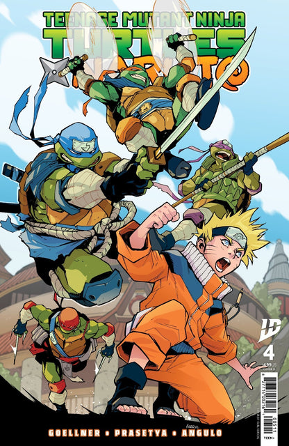 TMNT x Naruto #4 Cover A B C D Variant Set or 1:25 1:50 Options IDW NM