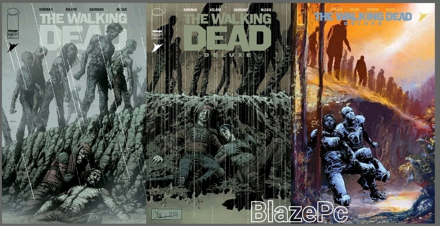 Walking Dead Deluxe #130 Cover A B C Variant Set Options Image 2026 Presale 2/4