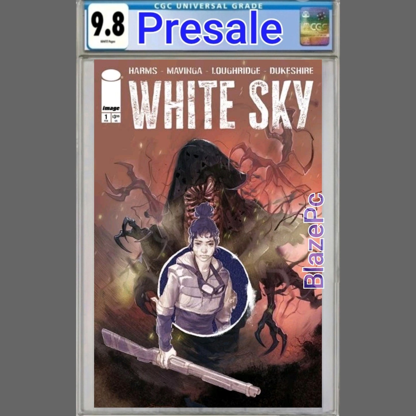 White Sky #1 CGC 9.8 Eliza Ivanova Cover B Variant 1st Print Image Comic PRESALE