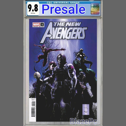 New Avengers #1 CGC 9.8 Whilce Portacio Variant Marvel 2025 PRESALE