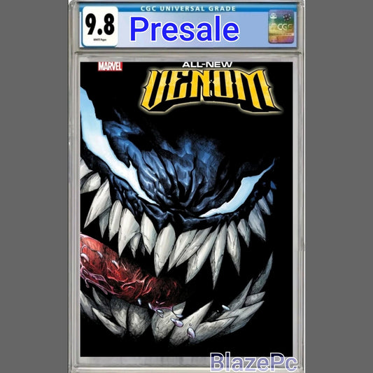 All New Venom #1 CGC 9.8 Humberto Ramos Wraparound Variant Al Ewing 2024 PRESALE