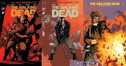 Walking Dead Deluxe #121 Cover A B C Variant Set Option Image 2025 Presale 9/17